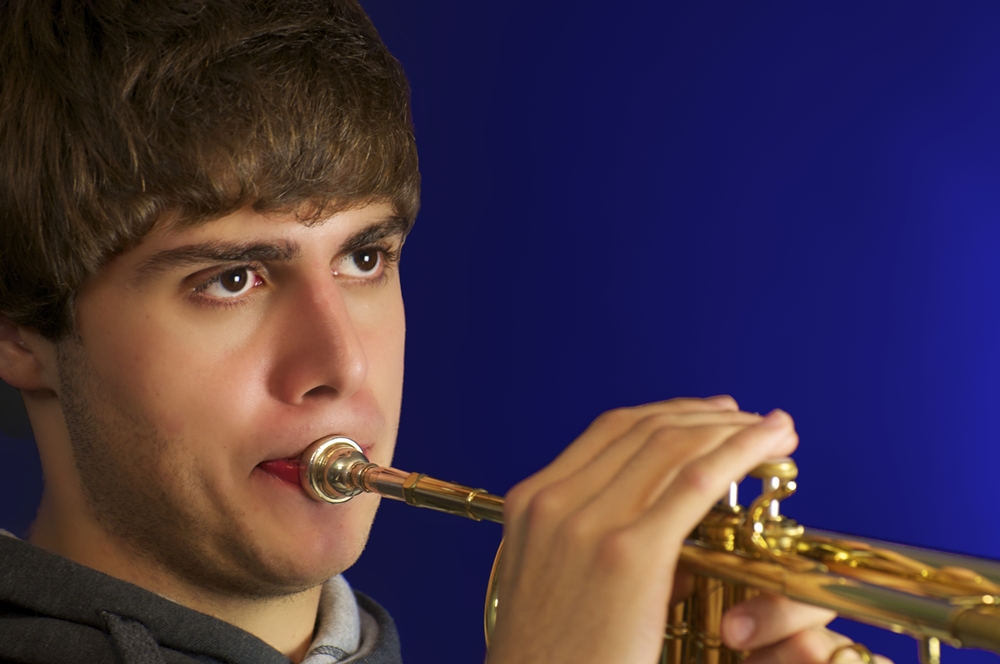 Young Man with Trumpet