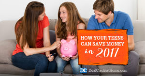 How Your Teens Can Save Money in 2017