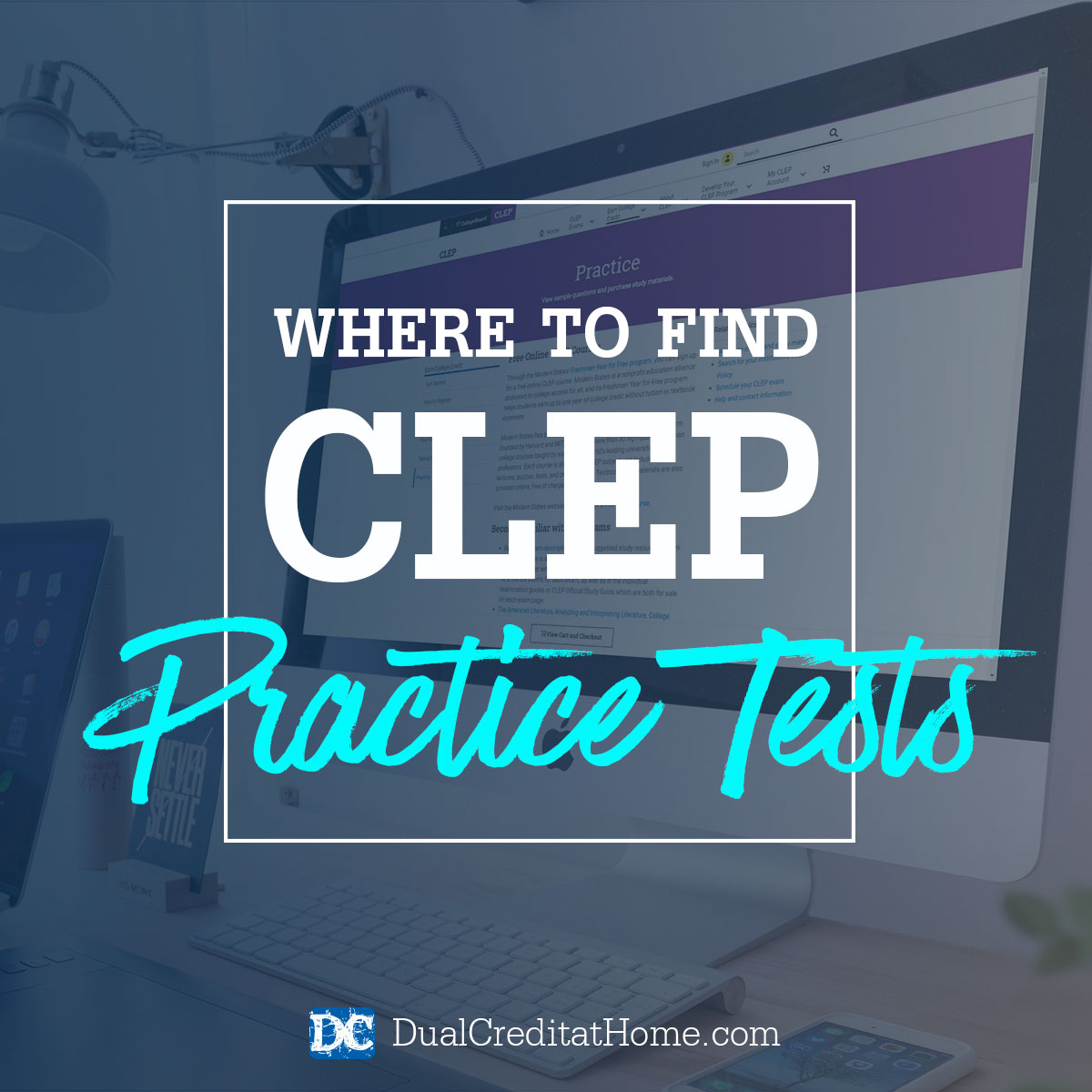 Where to Find CLEP Practice Tests