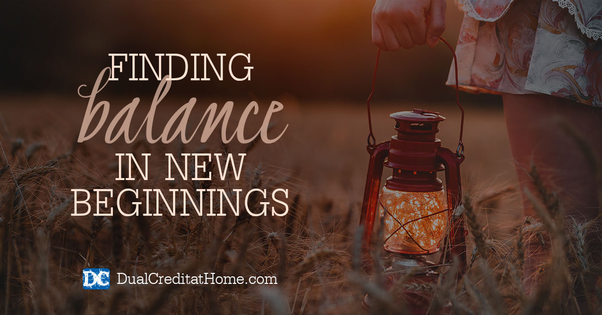 Finding Balance In New Beginnings